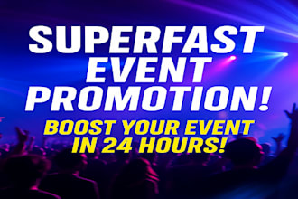 do event promotion, ticket sales to targeted audience