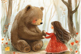 illustrate children story book illustration watercolor