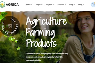 build squarespace agricultural farm website farm gardening fishery website