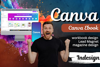 canva ebook, book formatting, canva book cover, canva layout, PDF lead magnet