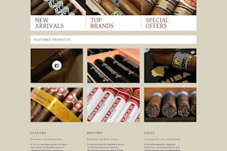 build cigar, tobacco,cannabis,vape cbd shopify website