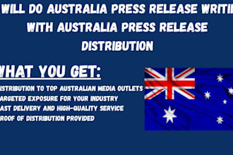 do australia press release writing with australia press release distribution