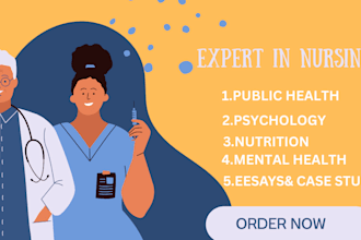 do nursing healthcare sociology psychology gender studies