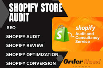 do shopify audit review store website SEO conversion rate optimization