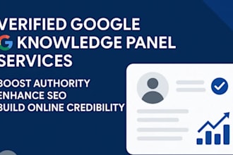 create standard google knowledge panel, knowledgepanel for personal or company