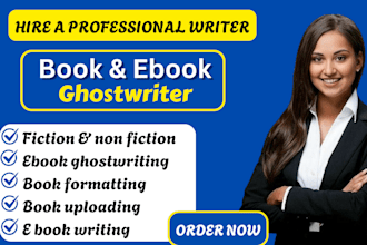 ghostwrite your christian book and ebook, edit and proofread a manuscript