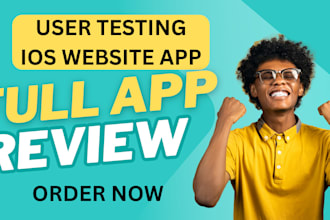 test and review your website, android game, app