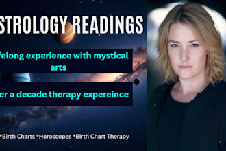 create a customised birth chart or a horoscope