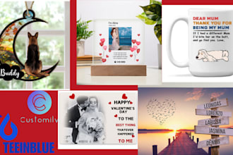 setup wix shopify product personalization with teeinblue, customily zepto zakeke