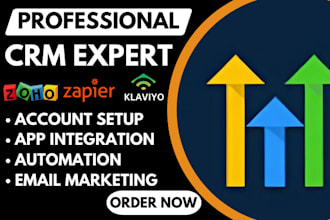 setup gohighlevel zapier automation, zoho klaviyo automation make com webhook