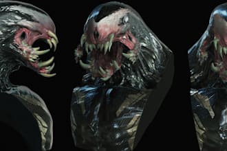 create 3d miniatures warhammer dnd,3d zbrush,3d figurine, toy model for print