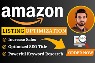 write amazon listing SEO optimized amazon product description