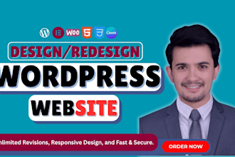 design redesign and develop wordpress websites