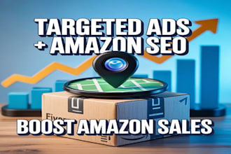 set up geofencing ads audience targeting for amazon fba products with SEO