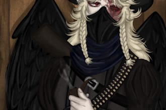 draw your characters fully rendered cheap