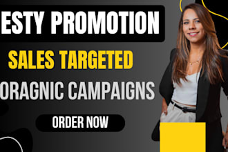 do etsy shop promotion campaigns to boost etsy sales