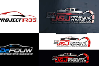 design automotive logo for your brand business
