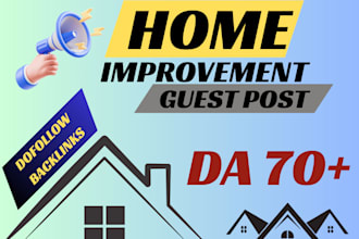 do home guest post on high da home blogs