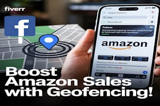 setup facebook geofencing ads for amazon fba and fbm products