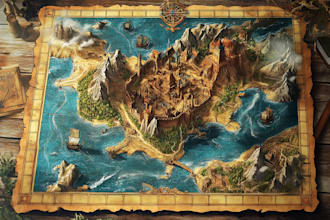 make fantasy, retro and vintage maps for board games