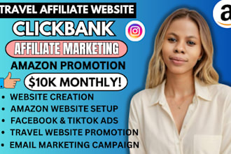 promote travel affiliate website affiliate marketing link promotion clickbank