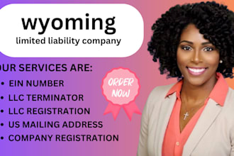register US llc creation dissolution ein number for US in wyoming and delaware