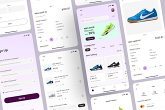 create app design ui ux design for android and ios in figma