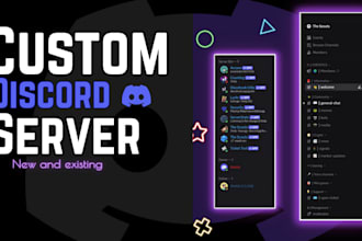 setup custom discord server professionally