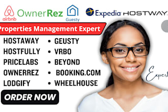 list on airbnb, lodgify, expedia, vrbo, ownerrez, agoda, guesty website design