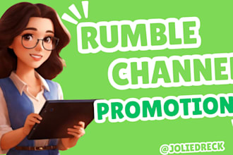 fast rumble channel, rumble video monetization promotion to targeted audience