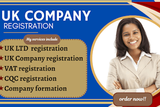do UK ltd company registration, uk vat from companies house, for non residents