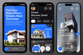 develop real estate app, real estate auction app, real estate crowdfunding app