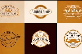 design a vintage or retro logo