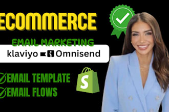 design high converting klaviyo email flows and email campaigns