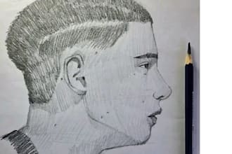 create detailed pencil sketch based on any project or diagram