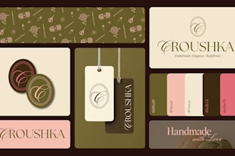 design a premium brand identity for your brand