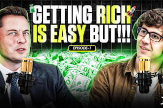 design eye catchy podcast thumbnail