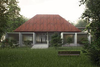 create 3d rendering, exterior , interior design, and architectural visualization