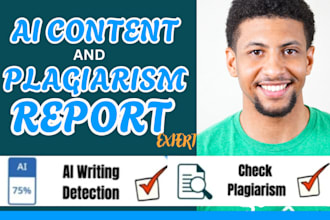 generate urgent plagiarism reports and ai checks on your document fast