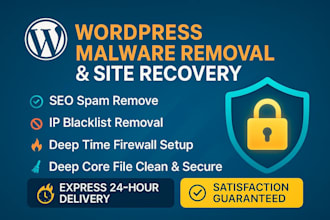 remove malware, fix hacked wordpress site, secure website