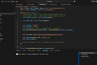 automate test cases using playwright typescript or cypress