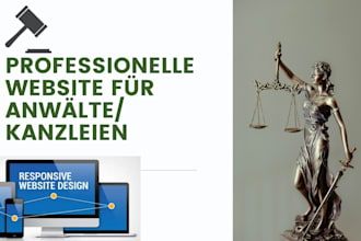 create professional, responsive websites for lawyers and law firms
