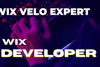 wix velo code development, custom wix website code wix velo