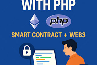 develop secure dapps with web3 and PHP backend integration