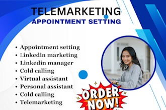 be your b2b appointment setter cold caller telemarketing for lead generation