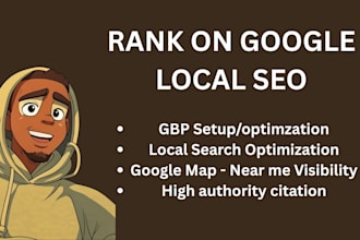do local seo to rank your google business profile