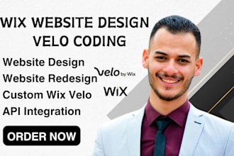 build wix website design, wix website redesign, wix velo code, wix velo, wix SEO