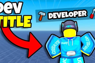 develop you a roblox game