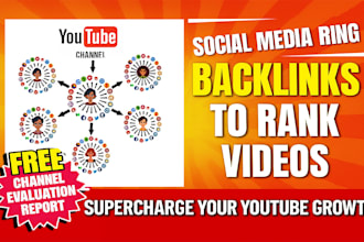boost your youtube ranking and traffic with high quality backlinks network