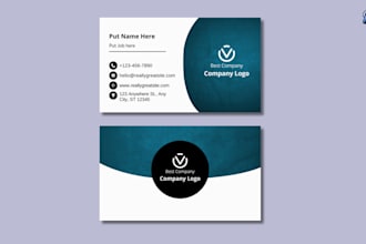 create a clean, print ready business card for your brand
